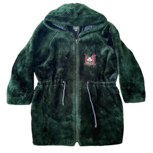 Rare Vintage Disney Mickey Unlimited Fleece Fur Jacket Coat Women’s Medium